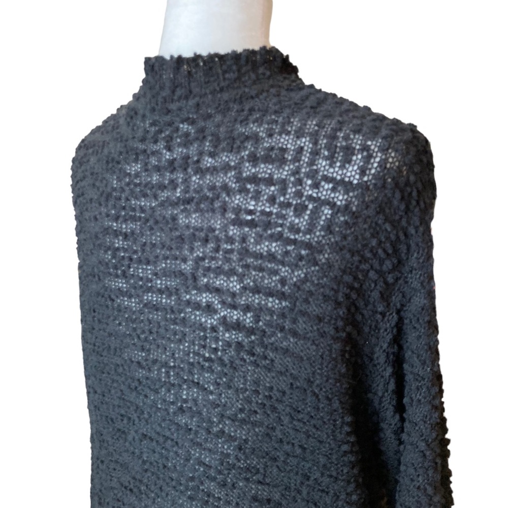 Wild Fable Women's black open front popcorn cardigan sweater, Sz S - Picture 11 of 15